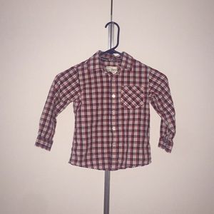 Children's place plaid shirt size 4t